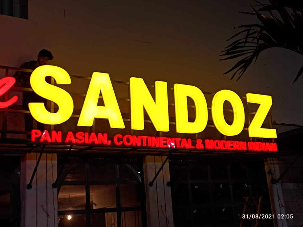 3D letter signage board Noida